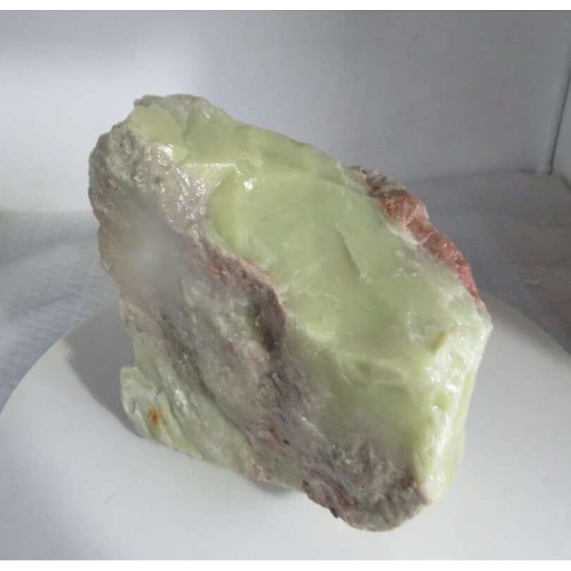 四大名石青田石封门青原石冻石叶腊石5.7摆件印章石料收藏欣赏