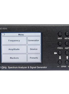 SA6 Mini手持频谱分析仪支持35-4400MHz3.2寸信号发生器频谱仪
