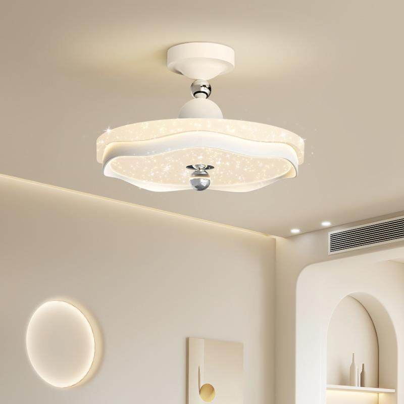 卧室吊灯现代简约风全光谱LED护眼主卧灯圆形2025年新款房间灯具