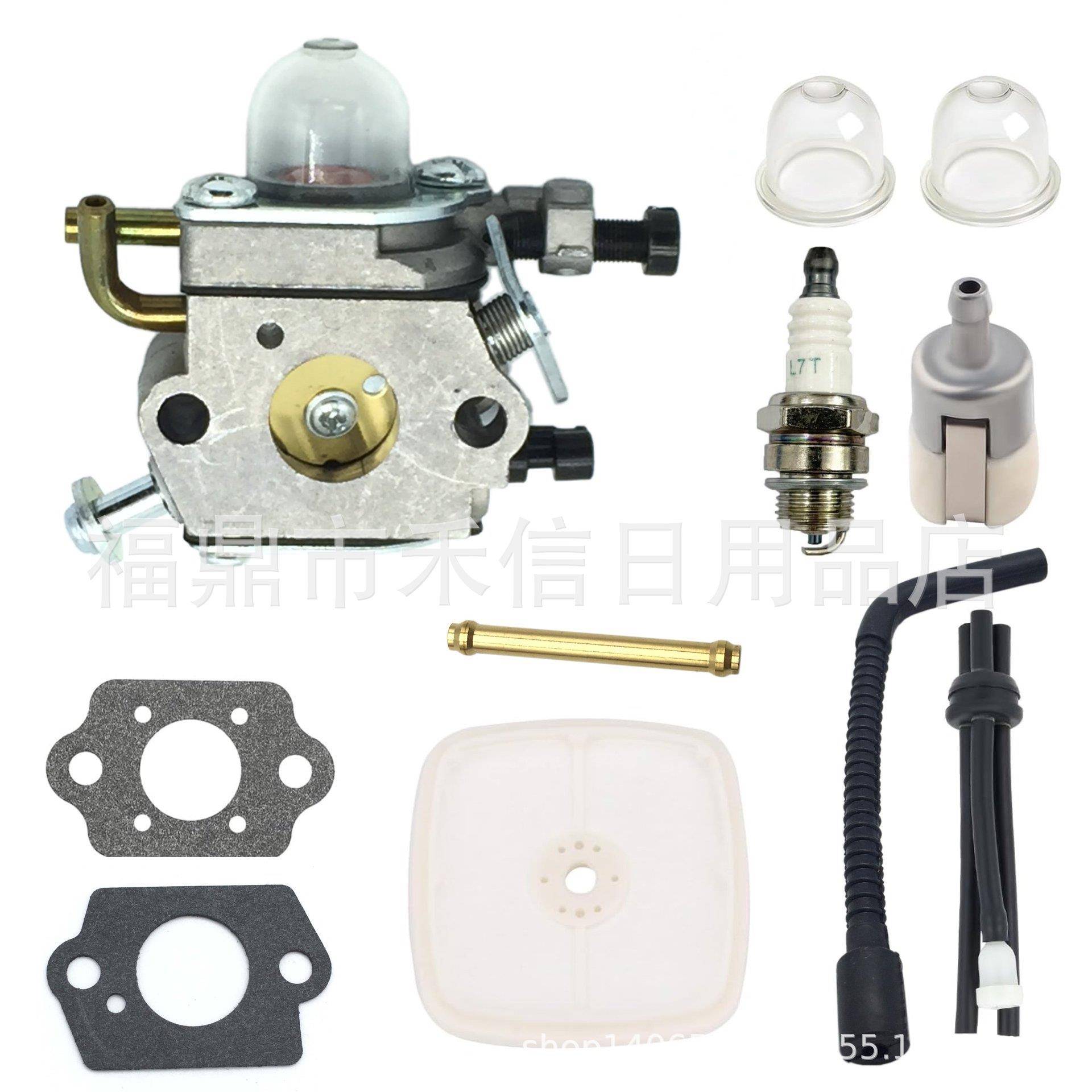 PB200 C1U-K78化油器空滤套装适用PB201 ES210 ES211 EB212粉碎机