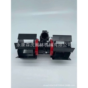 割草机锄草轮松土开沟轮深耕轮割灌机除草新款防缠绕 园林配件