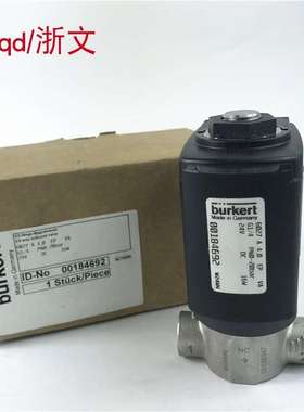 宝德burker6027 A 4.0 EP VA G1/4  PN0-20BAR 24VDC不锈钢高压
