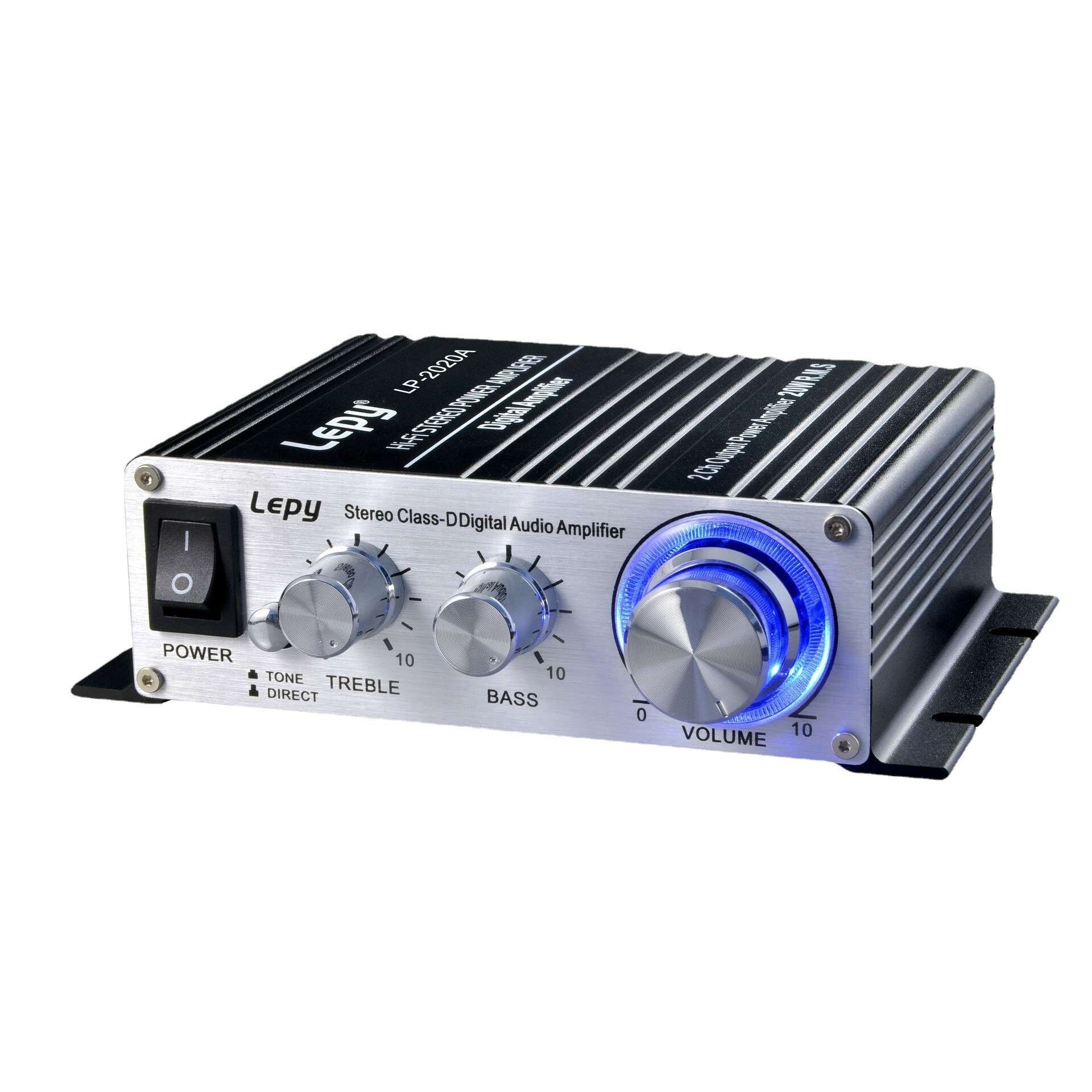 12V小功放2.0双声道立体声家用音箱迷你功放带保护 LP-2020A