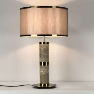 2026新款现代简约卧室床头石质台灯设计师款客厅书房酒店装饰台灯