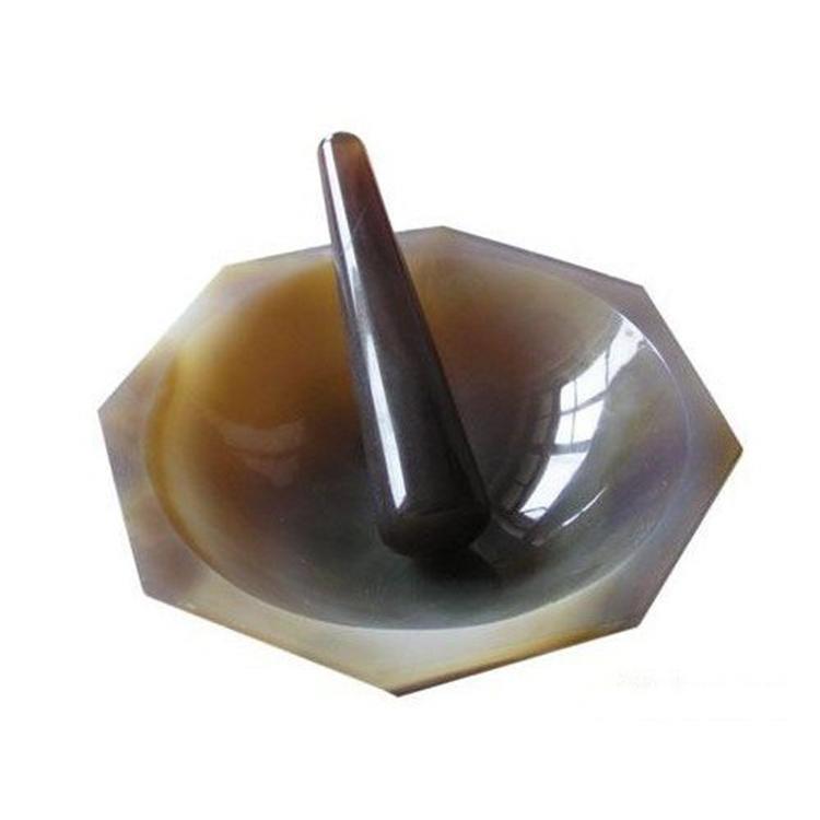 天然玛瑙研钵 实验室乳钵抗研磨棒罐 内径30mm-250mm 抗腐蚀