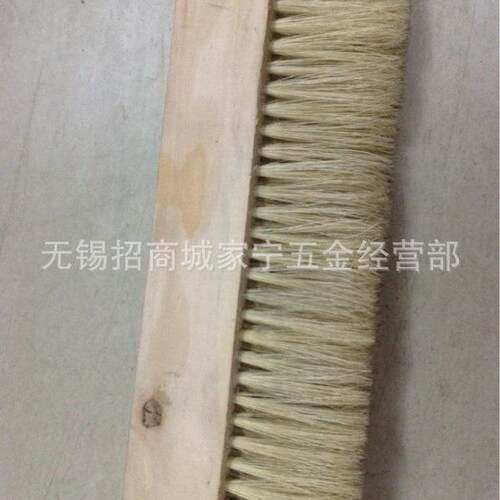 工业刷各种猪毛条刷 木板猪毛刷条刷刷子