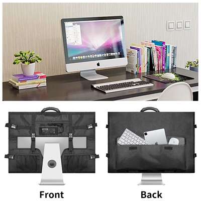 厂家现货直供27寸电脑一体机手提袋Display travel carrying bag