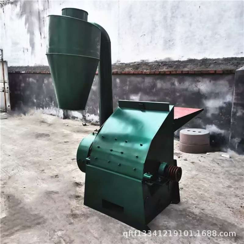 海绵乳胶枕下脚料粉碎机 大型玉米芯粉碎机 稻壳谷壳豆粕打粉机