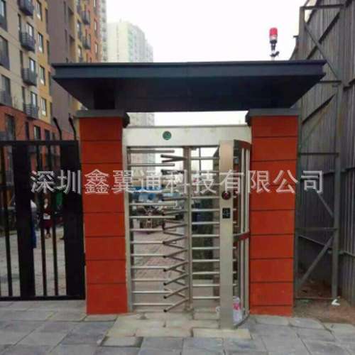 小区进出口物业摆闸 人行通道全高旋转闸 指纹考勤翼闸厂家直销