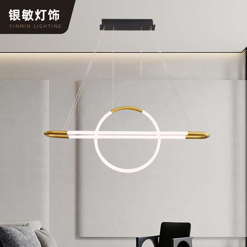 LED环形亚克力灯管360度发光圆弧形烤弯工艺创意装饰吊灯