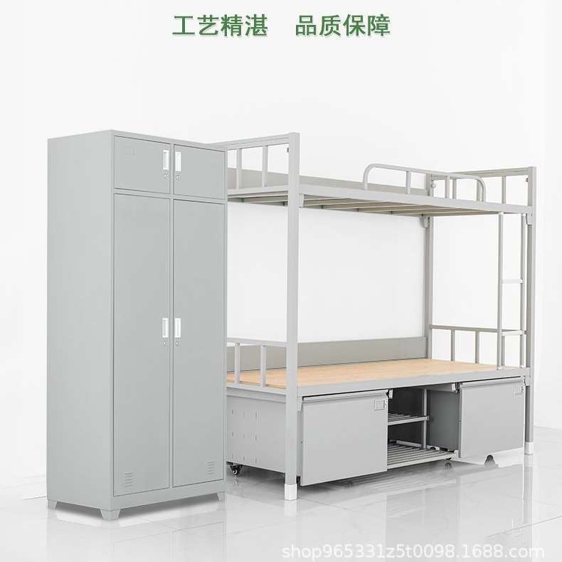 上下铺铁架高低床单层床组合营具床学生床组合床单人床床铺钢艺