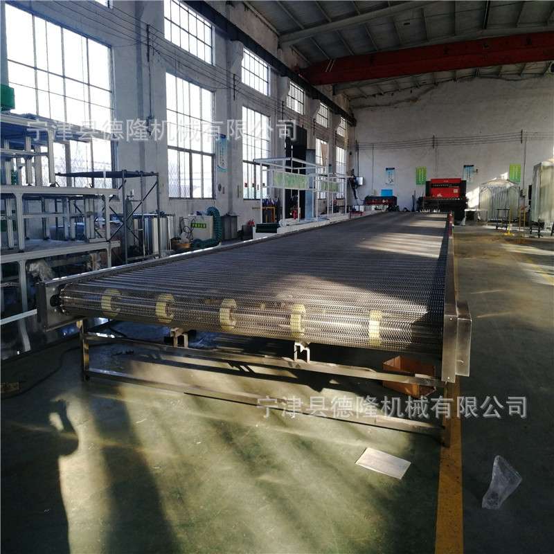面条面片生产流水线输送机烘干摊凉输送设备风扇降温输送带厂家