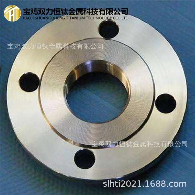 厂家现货销售TA2钛法兰规格DN10-DN800钛材TC4带颈对焊法兰