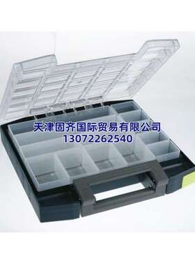 Raaco 13格零件盒收纳盒 134804, 55mmx298mmx284mm