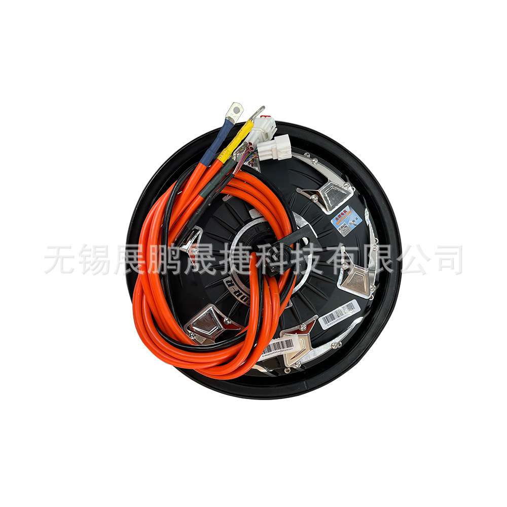 QSMOTOR全顺12寸四代12000W瓦50H碟刹四线18轴48V-96V电摩电机