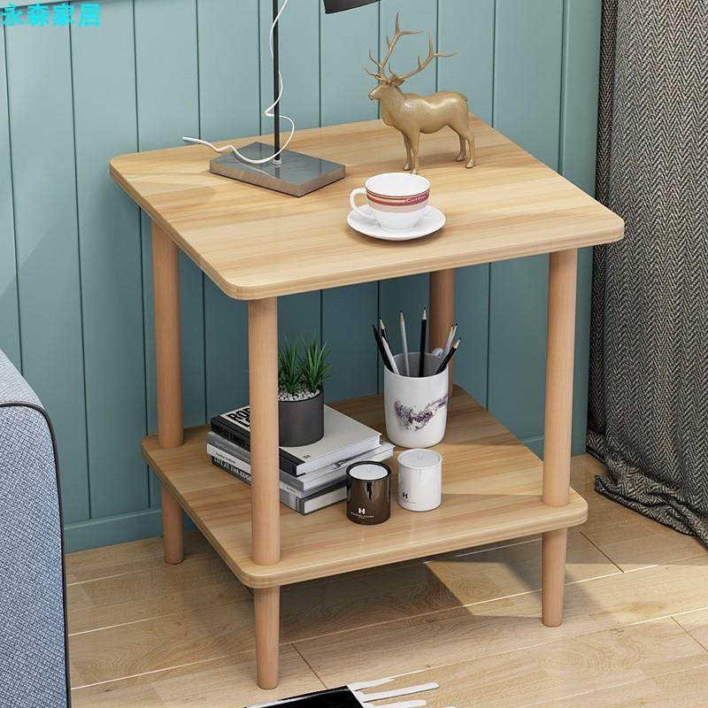 茶几简约鱼缸双层小桌子茶桌家用小方客厅客厅家具桌类家装建材实