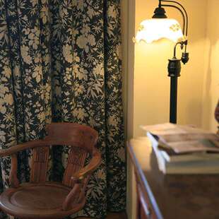 法式复古深绿色复古轻奢美式中古风雪尼尔卧室客厅加厚遮光窗帘布