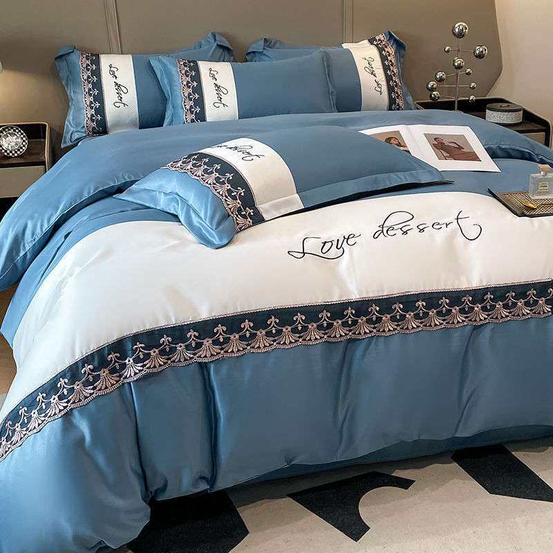 K15夏季裸睡冰丝四件套双面丝滑水洗真丝床单刺绣被套床笠床上用,鲜花速递/花卉仿真/绿植园艺,割草机/草坪机,淘宝优惠券,粉丝福利购,淘宝优惠卷