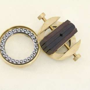 2016新款  大号双头铜旋转印床 篆刻铜印床