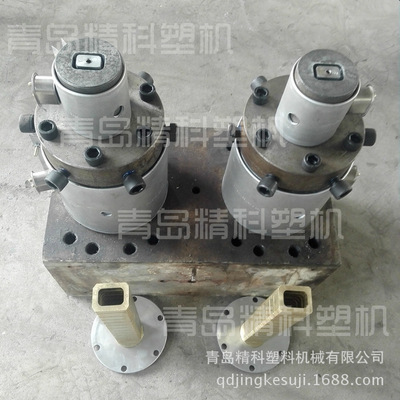 一出四PVC穿线管机头PVC一出二双管模具 PVC造粒PVC-O管生产线