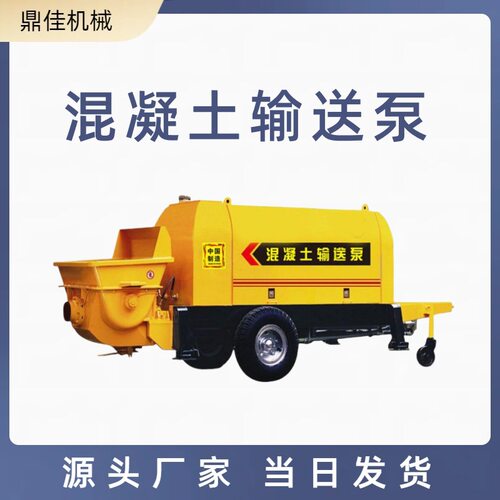 二次结构浇筑地泵 混凝土输送泵 砂浆上料机 二次构造柱泵