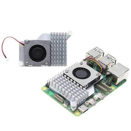 树莓派5散热风扇 Raspberry Pi Active Cooler主动式铝合金散热器