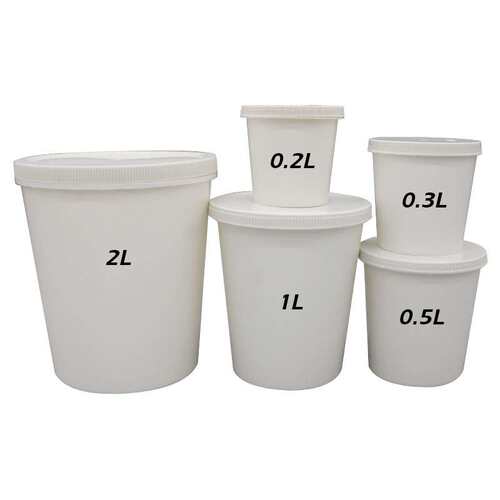 调漆杯油漆罐塑料杯涂料调色杯密封带盖油漆桶 Paint Mixing Cup