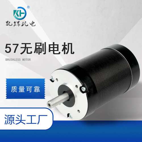 厂家57BLS05直流无刷电机 24V36V 3000转大功率马达 三相无刷电机