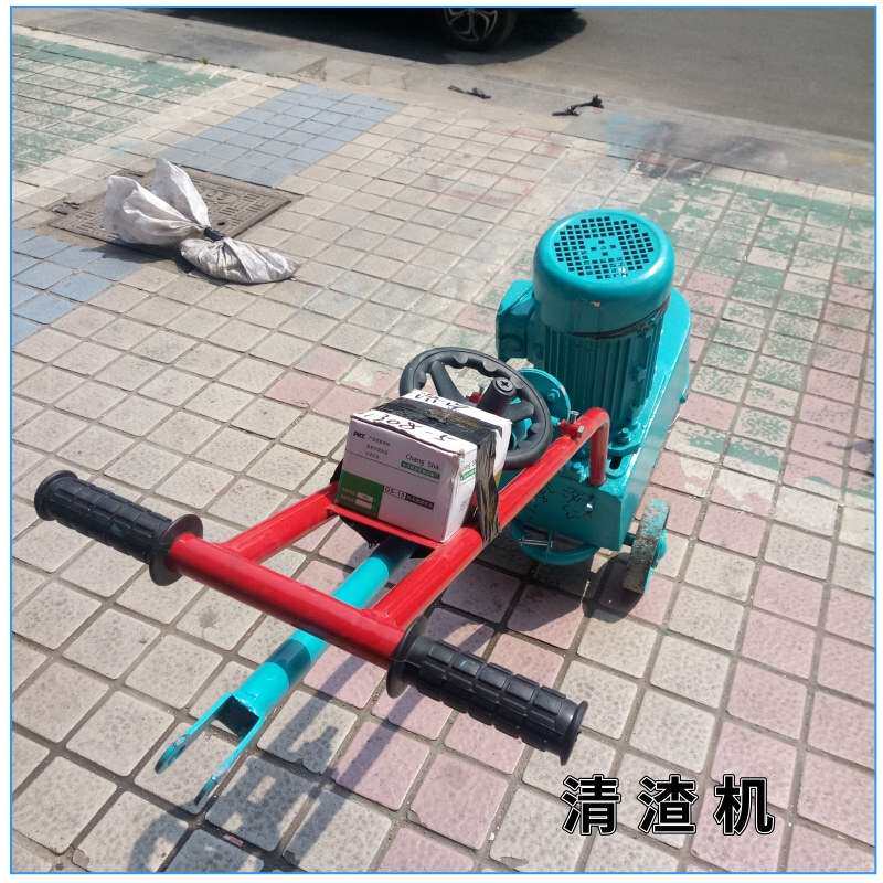 钢丝绳清渣机 路面桥面泥浆清灰机 混凝土清渣机