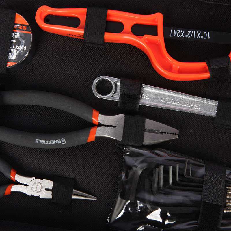 钢盾工具25件套通用工具套装五金工具组套水电工维修工具组套家用