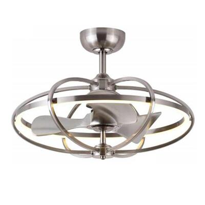 JN新款202年客厅餐厅隐形吊扇灯家用高端吊灯新中式风扇灯