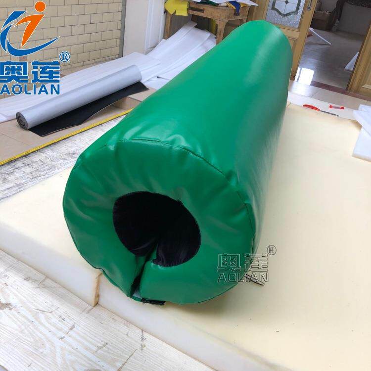 加厚圆管篮球架防撞保护套软包灯柱保护套足球门保护套防护来图