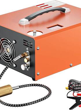 内置12伏车载高压打气泵30mpa打气机充气泵4500psi打气筒40mpa