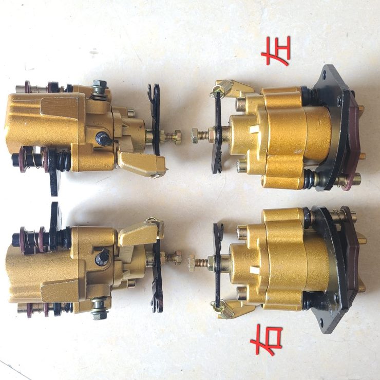 风景3350轮D分泵8碟刹后泵动钳时制车电动车号带碟刹号刹车片风