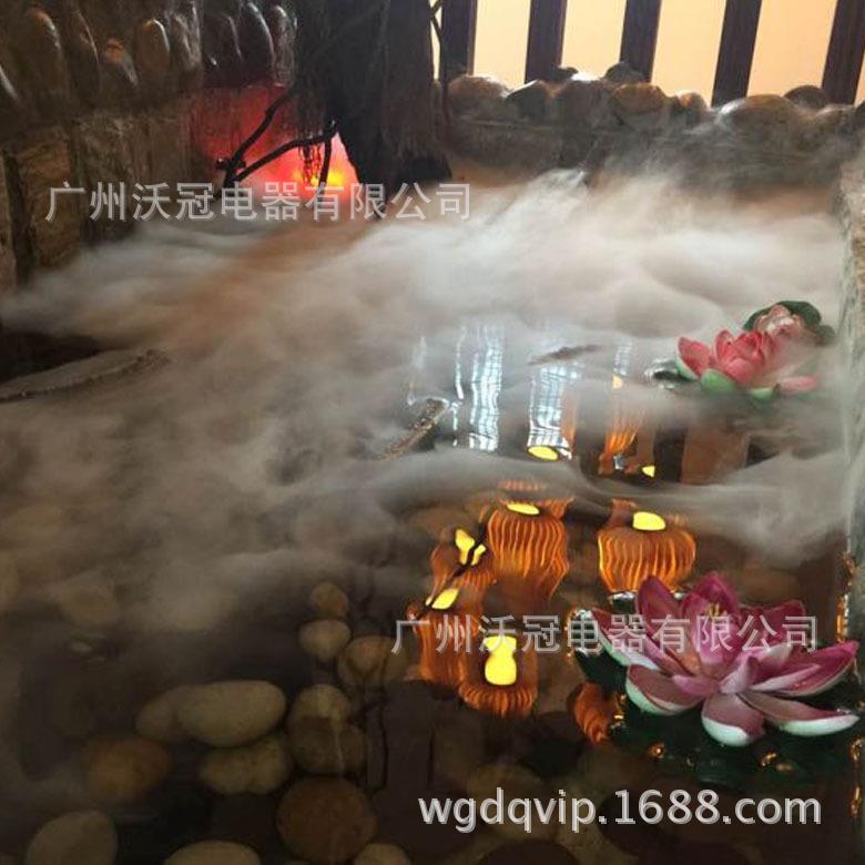 广州沃冠sunrise35头雾化器生产厂家水池雾化头超声波加湿造雾器