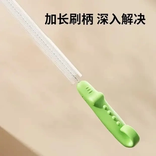 吸管刷婴儿奶瓶刷宝宝奶嘴刷清洁刷套装 两个 杯刷儿童杯w 抢