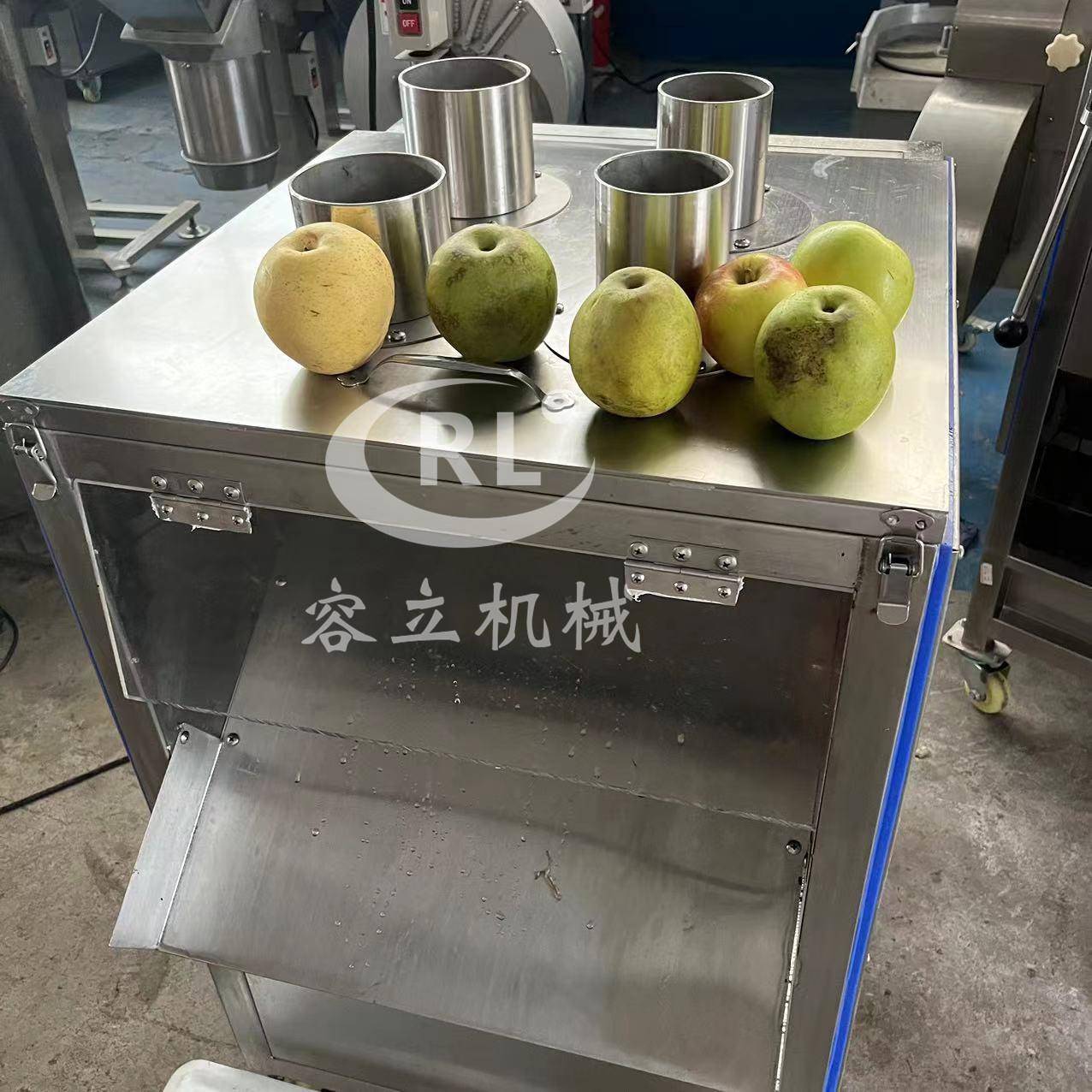 商用香梨切片机下压式苹果木薯切片机器全自动香瓜切片机