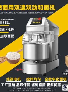 工厂直销商用和面机全不锈钢加厚面团搅拌机跨境standmixer