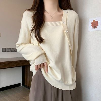 暖打底衫女可外穿冬高级感内搭大码女装假两件上衣秋冬遮肚子长袖