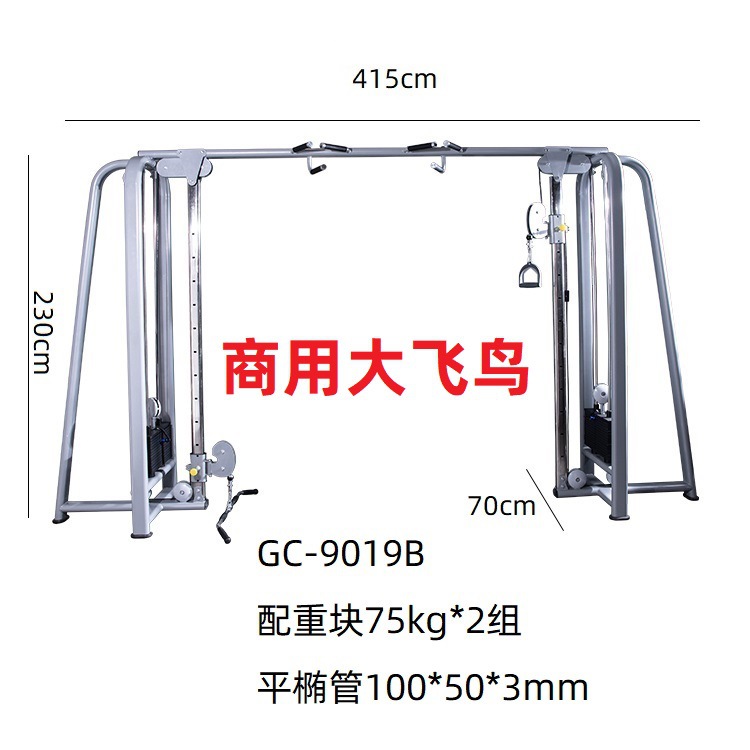 商用大飞鸟训练器引体宽龙门架双臂交叉力量健身器材健身房专用