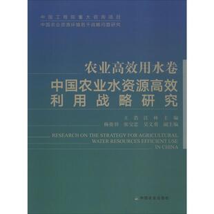 【新华正版】 中国工程院重大咨询项目 中国农业资源环境若干战略问题研究 农业高效用水卷 中国农业水资源高效利用战略研究 中国