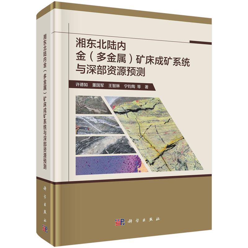 【新华正版】 湘东北陆内金（多金属）矿床成矿系统与深部资源预测 许德如董国军王智琳宁钧陶等 科学出版社
