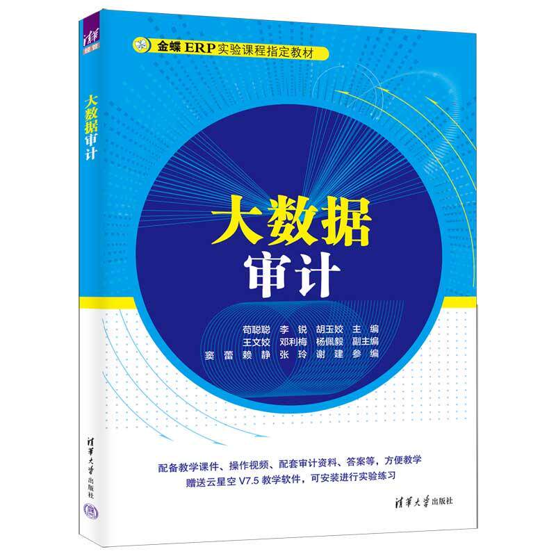 【新华正版】 大数据审计 清华大学出版社 苟聪聪 李锐 胡玉姣 主编  王文姣 邓利梅 杨佩毅 副主编  窦蕾 赖静 张玲 谢建 参编