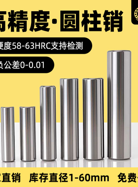 EVB高精度轴承钢销钉圆柱销滚针固定销钉8定位销1mm实心销子2 3 6
