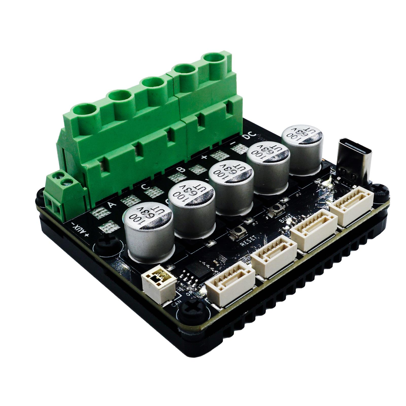 ODESCV4.2单驱大电流无刷伺服电机控制器基于ODrive.6升级兼容