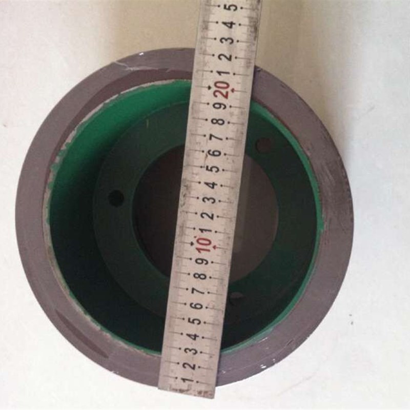 7寸一代棕色砻谷胶辊 丁笨橡胶F辊 脱壳设备 砻谷机胶辊