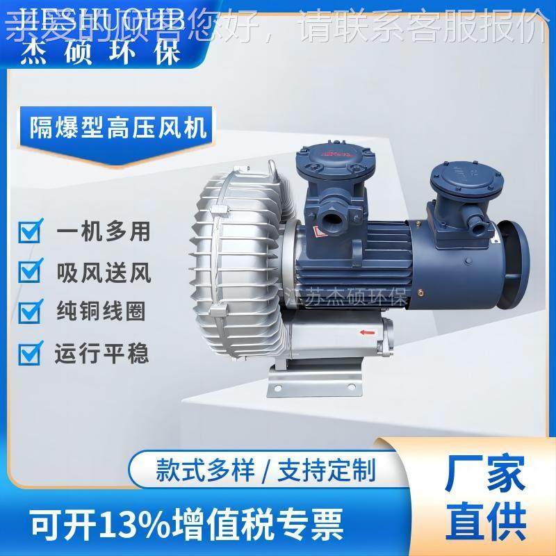 JS-71 0D23KJSW变频防旋爆-涡鼓风机工业防爆气泵