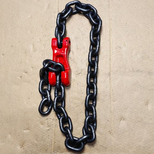 带调节器的起重链条叉车吊车链z条可调节长短的锰钢链捆绑吊链抓