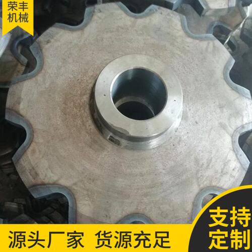机械传动链轮08b淬火铁质链轮可定制精密工业输送链轮硬齿面齿轮