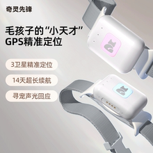 奇灵先锋狗狗定位器防丢宠物定位项圈猫咪防走失北斗gps追踪神器